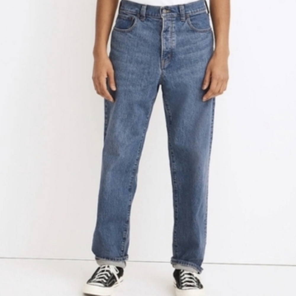 Madewell Vintage Straight Authentic Flex Denim - Millbrook Wash